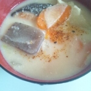 酒粕汁　（我が家の味）